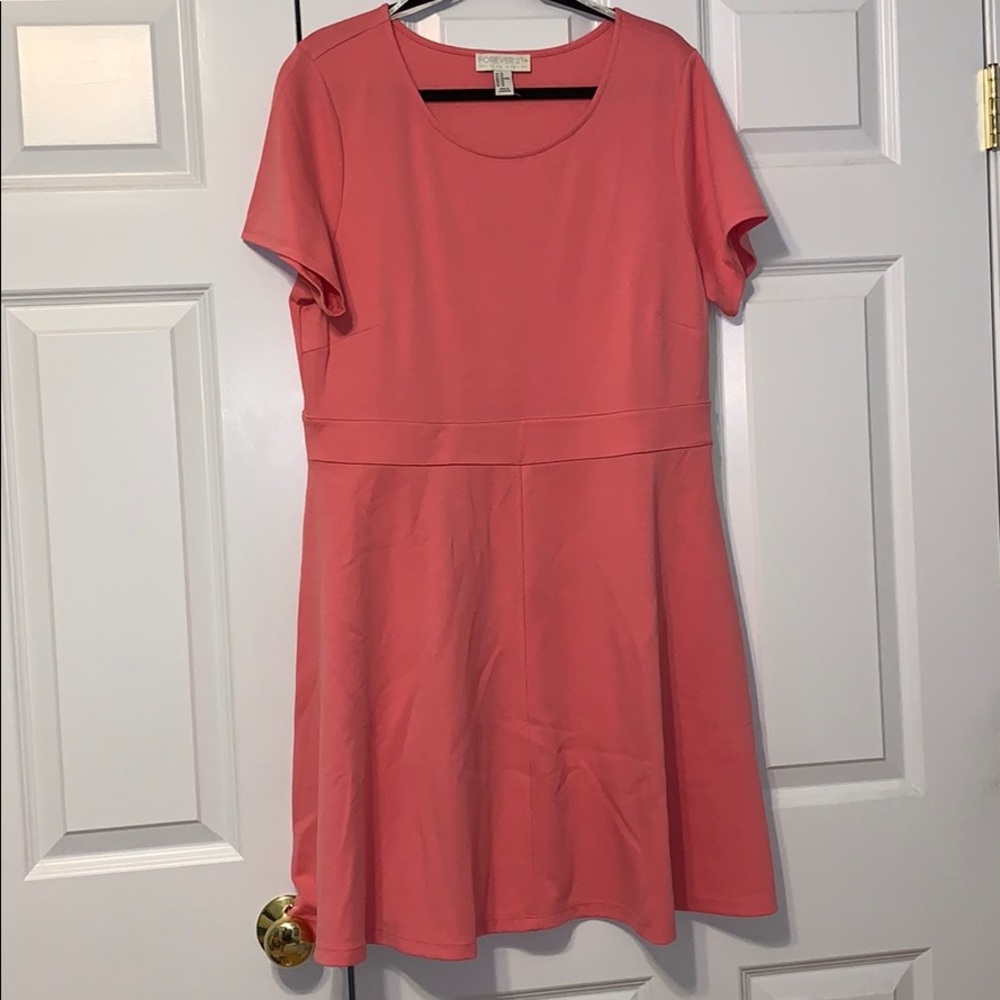 short sleeve skater dress